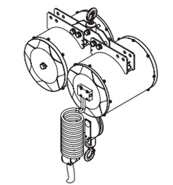 并聯(lián)動滑輪氣動平衡器LSB型（630kg~1100kg）