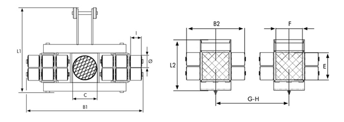 JLB_JFB6K型組合搬運(yùn)坦克車(chē)產(chǎn)品尺寸圖
