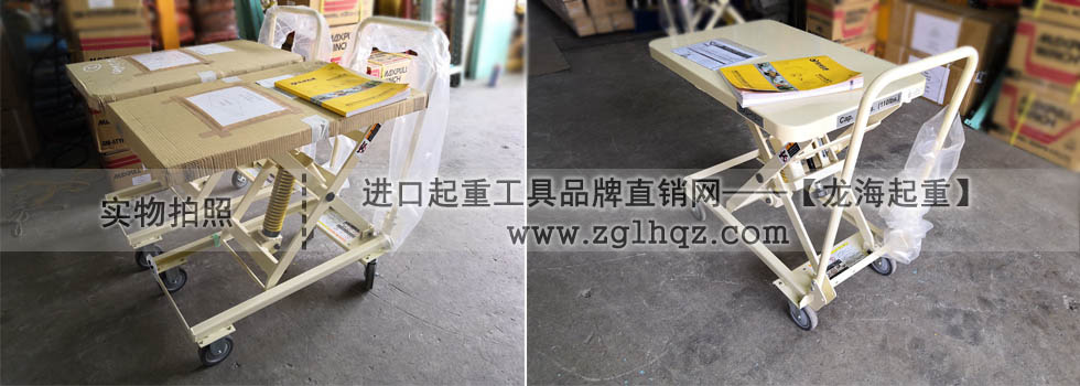 ESX型Bishamon剪式升降平臺(tái)實(shí)物照片